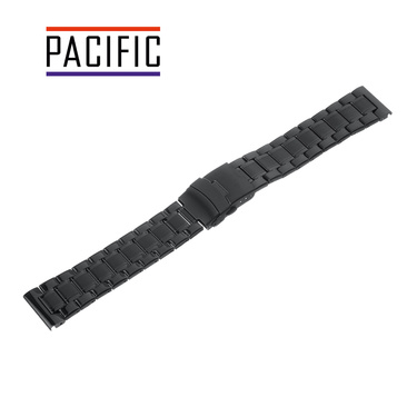 OCELOVÝ SEMIL SOLID - MB 77 - 1 - CZARNY - 22mm