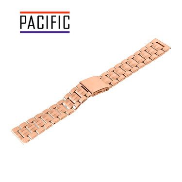 OCELOVÝ SOLID KLASICKÉ - MB 11 - 33 - RÓŻOWY ZŁOTY - 18mm