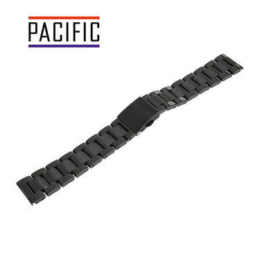 OCELOVÝ SOLID KLASICKÉ - MB 02 - 1 - CZARNY - 22mm