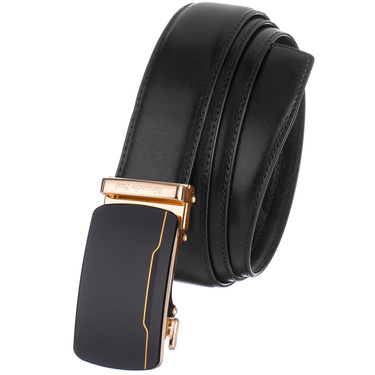 PASEK DO SPODNI AP 01-017 BLACK - PAKIET 5 SZTUK