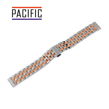 MOTÝLOVÁ SPONA - MB 52 - 31/33 - SREBRNY / RÓŻOWY ZŁOTY - 24mm