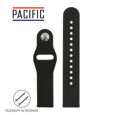 PASEK U21 - 1 - CZARNY - 20mm