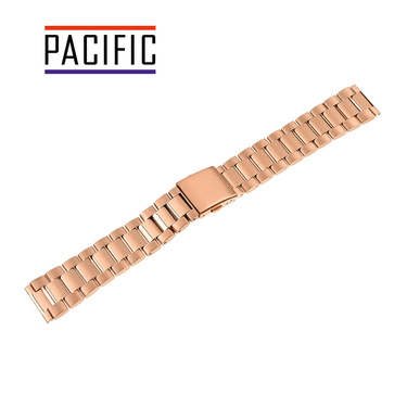 OCELOVÝ SOLID KLASICKÉ - MB 01 - 33 - RÓŻOWY ZŁOTY - 26mm