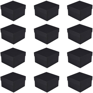 PUDEŁKO PAPIEROWE CZARNE