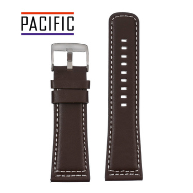 PACIFIC W108 - 2.22 - CIEMNY BRĄZ / BIAŁA NIĆ - 28mm