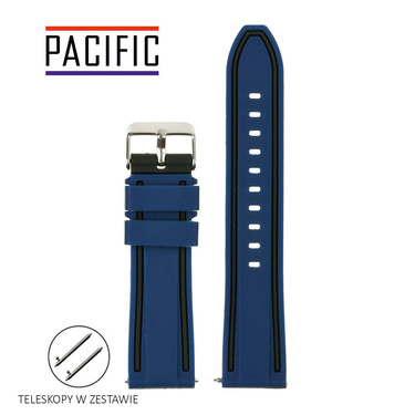 PASEK U14 - 5.1 - GRANATOWY / CZARNY - 20MM