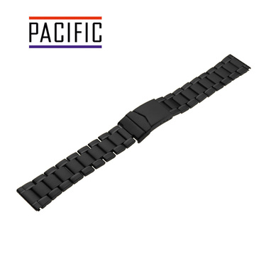 OCELOVY ŘEMÍNEK - TITAN - MT 91 - 1 - ČERNÝ - 20mm