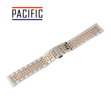 MOTÝLOVÁ SPONA - MB 54 - 31/33 - SREBRNY / RÓŻOWY ZŁOTY - 14mm