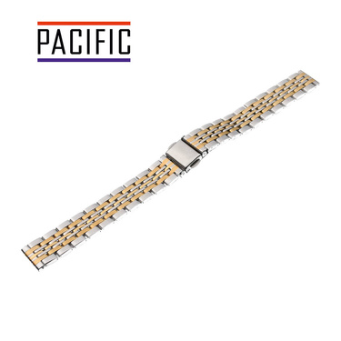 OCEĽOVÝ SOLID SLIM - MODEL 44 - 31/30 - SREBRNY/ZŁOTY - 14mm