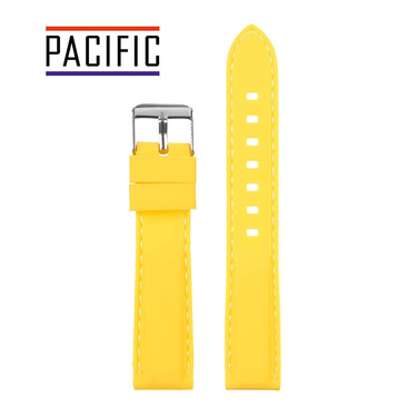 PASEK U20 - 10.22 - ŻÓŁTY / BIAŁA NIĆ - 18MM