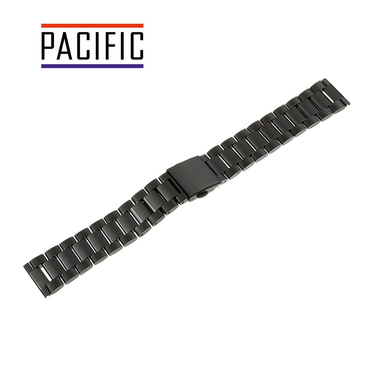 OCELOVÝ SOLID KLASICKÉ - MB 01 - 1 - CZARNY - 22mm