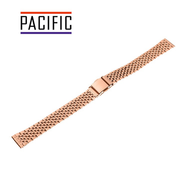 OCELOVÝ SOLID SLIM - MODEL 41 - 33 - RÓŻOWY ZŁOTY - 14mm