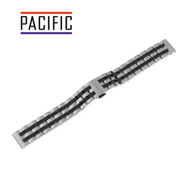 MOTÝLOVÁ SPONA - MB 52 - 31/1 - SREBRNY / CZARNY - 24mm